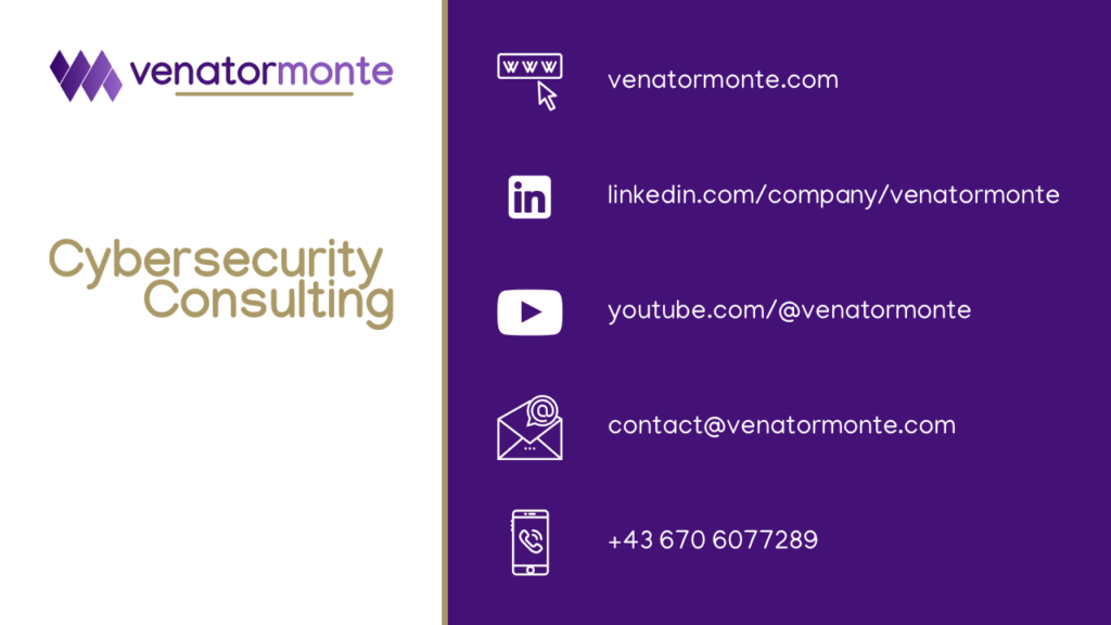 venatormonte contact details